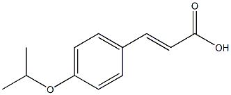  (E)-3-(4-isopropoxyphenyl)acrylic acid