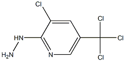 1-(3-chloro-5-(trichloromethyl)pyridin-2-yl)hydrazine Structure