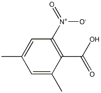 2,4-dimethyl-6-nitrobenzoic acid Structure