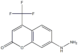 4-(trifluoromethyl)-7-hydrazinyl-2H-chromen-2-one