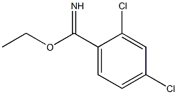 ethyl 2,4-dichlorobenzoimidate Structure