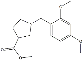 methyl 1-(2,4-dimethoxybenzyl)pyrrolidine-3-carboxylate