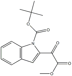 tert-butyl 2-(2-methoxy-2-oxoacetyl)-1H-indole-1-carboxylate|