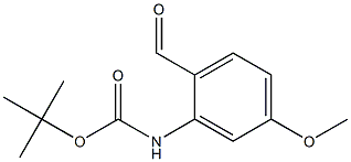 tert-butyl 2-formyl-5-methoxyphenylcarbamate|