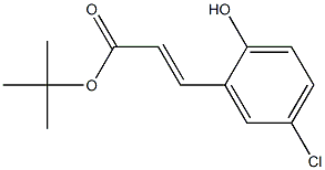 tert-butyl 3-(5-chloro-2-hydroxyphenyl)acrylate