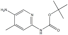 tert-butyl 5-amino-4-methylpyridin-2-ylcarbamate|
