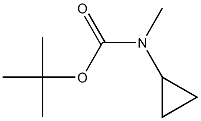 tert-butyl cyclopropylmethylcarbamate 结构式