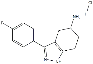 3-(4-fluorophenyl)-4,5,6,7-tetrahydro-1H-indazol-5-amine hydrochloride