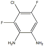 4-Chloro-1,2-diamino-3,5-difluorobenzene Structure