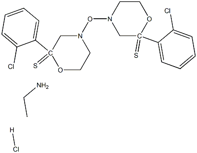 2-(2-Chlorophenyl)-2-Thiomorpholino-Oxide Ethanamine Hydrochloride Structure