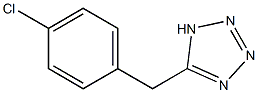 5-(4-Chlorobenzyl)-1H-tetrazole Structure