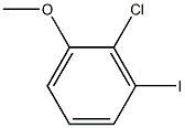 2-Chloro-3-iodoanisole Struktur
