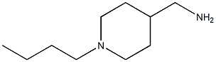 (1-butylpiperidin-4-yl)methanamine,,结构式