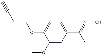  (1E)-1-[4-(but-3-ynyloxy)-3-methoxyphenyl]ethanone oxime