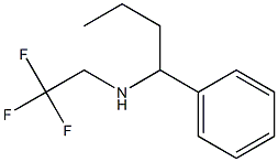 (1-phenylbutyl)(2,2,2-trifluoroethyl)amine Structure