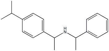 (1-phenylethyl)({1-[4-(propan-2-yl)phenyl]ethyl})amine