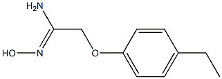 (1Z)-2-(4-ethylphenoxy)-N'-hydroxyethanimidamide