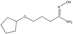 (1Z)-4-(cyclopentyloxy)-N'-hydroxybutanimidamide