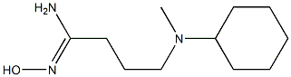(1Z)-4-[cyclohexyl(methyl)amino]-N'-hydroxybutanimidamide