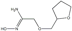 (1Z)-N'-hydroxy-2-(tetrahydrofuran-2-ylmethoxy)ethanimidamide Structure