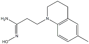 (1Z)-N'-hydroxy-3-(6-methyl-3,4-dihydroquinolin-1(2H)-yl)propanimidamide|