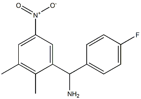 (2,3-dimethyl-5-nitrophenyl)(4-fluorophenyl)methanamine|