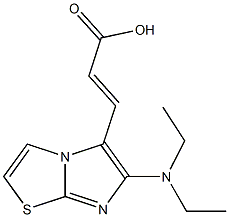 (2E)-3-[6-(diethylamino)imidazo[2,1-b][1,3]thiazol-5-yl]acrylic acid