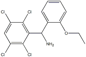 (2-ethoxyphenyl)(2,3,5,6-tetrachlorophenyl)methanamine Struktur