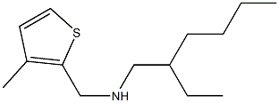 (2-ethylhexyl)[(3-methylthiophen-2-yl)methyl]amine Structure