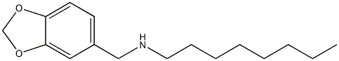 (2H-1,3-benzodioxol-5-ylmethyl)(octyl)amine