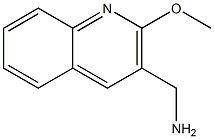 (2-methoxyquinolin-3-yl)methanamine Struktur