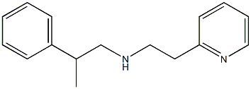 (2-phenylpropyl)[2-(pyridin-2-yl)ethyl]amine Structure