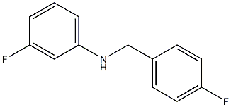 (3-fluorophenyl)(4-fluorophenyl)methylamine Structure