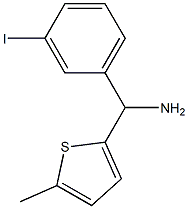 (3-iodophenyl)(5-methylthiophen-2-yl)methanamine