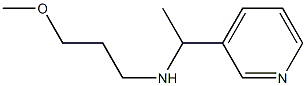 (3-methoxypropyl)[1-(pyridin-3-yl)ethyl]amine Struktur