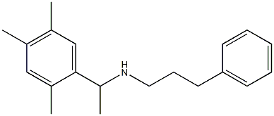 (3-phenylpropyl)[1-(2,4,5-trimethylphenyl)ethyl]amine Struktur