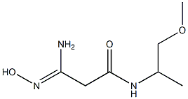 (3Z)-3-amino-3-(hydroxyimino)-N-(2-methoxy-1-methylethyl)propanamide