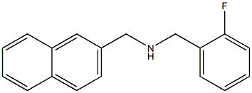 [(2-fluorophenyl)methyl](naphthalen-2-ylmethyl)amine