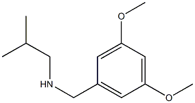 [(3,5-dimethoxyphenyl)methyl](2-methylpropyl)amine Structure