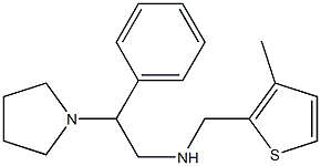  [(3-methylthiophen-2-yl)methyl][2-phenyl-2-(pyrrolidin-1-yl)ethyl]amine
