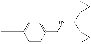 [(4-tert-butylphenyl)methyl](dicyclopropylmethyl)amine
