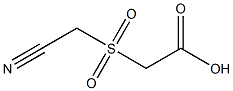[(cyanomethyl)sulfonyl]acetic acid Structure