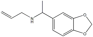 [1-(2H-1,3-benzodioxol-5-yl)ethyl](prop-2-en-1-yl)amine Struktur
