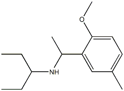 [1-(2-methoxy-5-methylphenyl)ethyl](pentan-3-yl)amine|