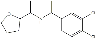 [1-(3,4-dichlorophenyl)ethyl][1-(oxolan-2-yl)ethyl]amine Struktur