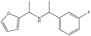 [1-(3-fluorophenyl)ethyl][1-(furan-2-yl)ethyl]amine