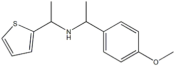 [1-(4-methoxyphenyl)ethyl][1-(thiophen-2-yl)ethyl]amine