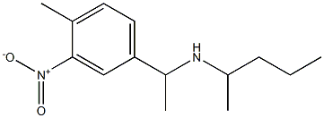 [1-(4-methyl-3-nitrophenyl)ethyl](pentan-2-yl)amine