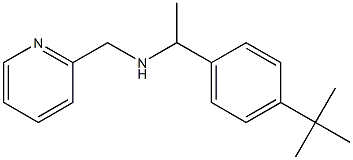 [1-(4-tert-butylphenyl)ethyl](pyridin-2-ylmethyl)amine Struktur