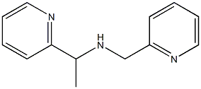 [1-(pyridin-2-yl)ethyl](pyridin-2-ylmethyl)amine Structure